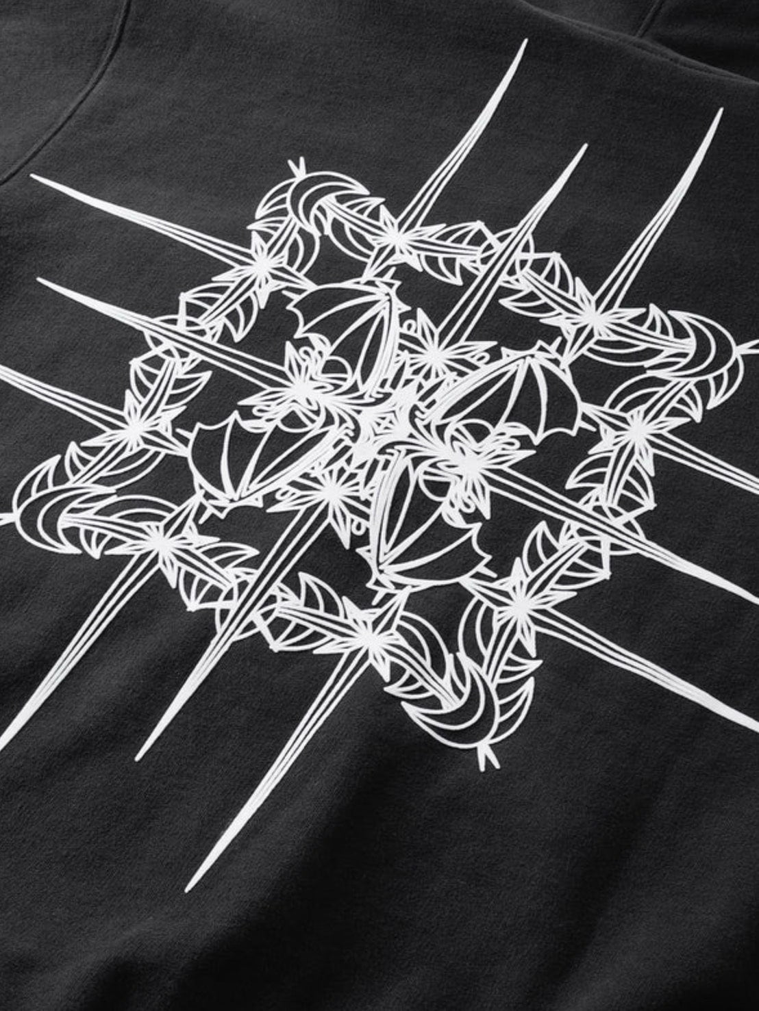 【The Boy Has No Patience】TBHNP LUMINOUS DAWN ASTRAL LOGO ZIP HOODIE / 【ザボーイハズノーペーシェンス】アストラルロゴジップパーカー