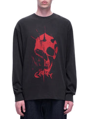 【The Boy Has No Patience】TBHNP LUMINOUS DAWN KNIGHT AND GHOST PRINTED LONG TEE / 【ザボーイハズノーペーシェンス】フロントプリント半袖Tシャツ