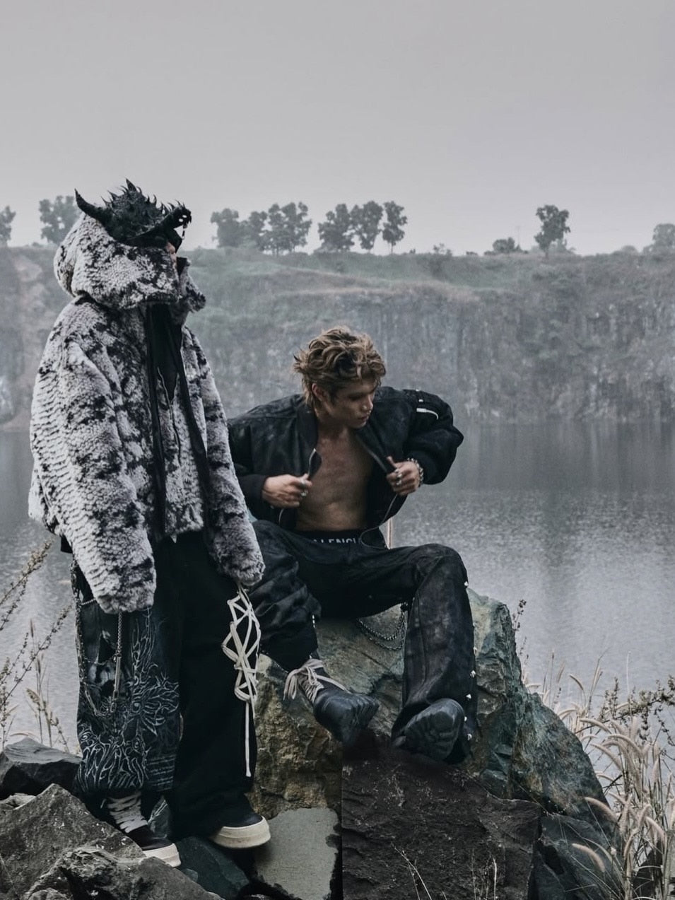 2/28 20:00発売【UNIZ】UNIZ Sigil Pants / 【ユニズ】グラフィックデニムパンツ