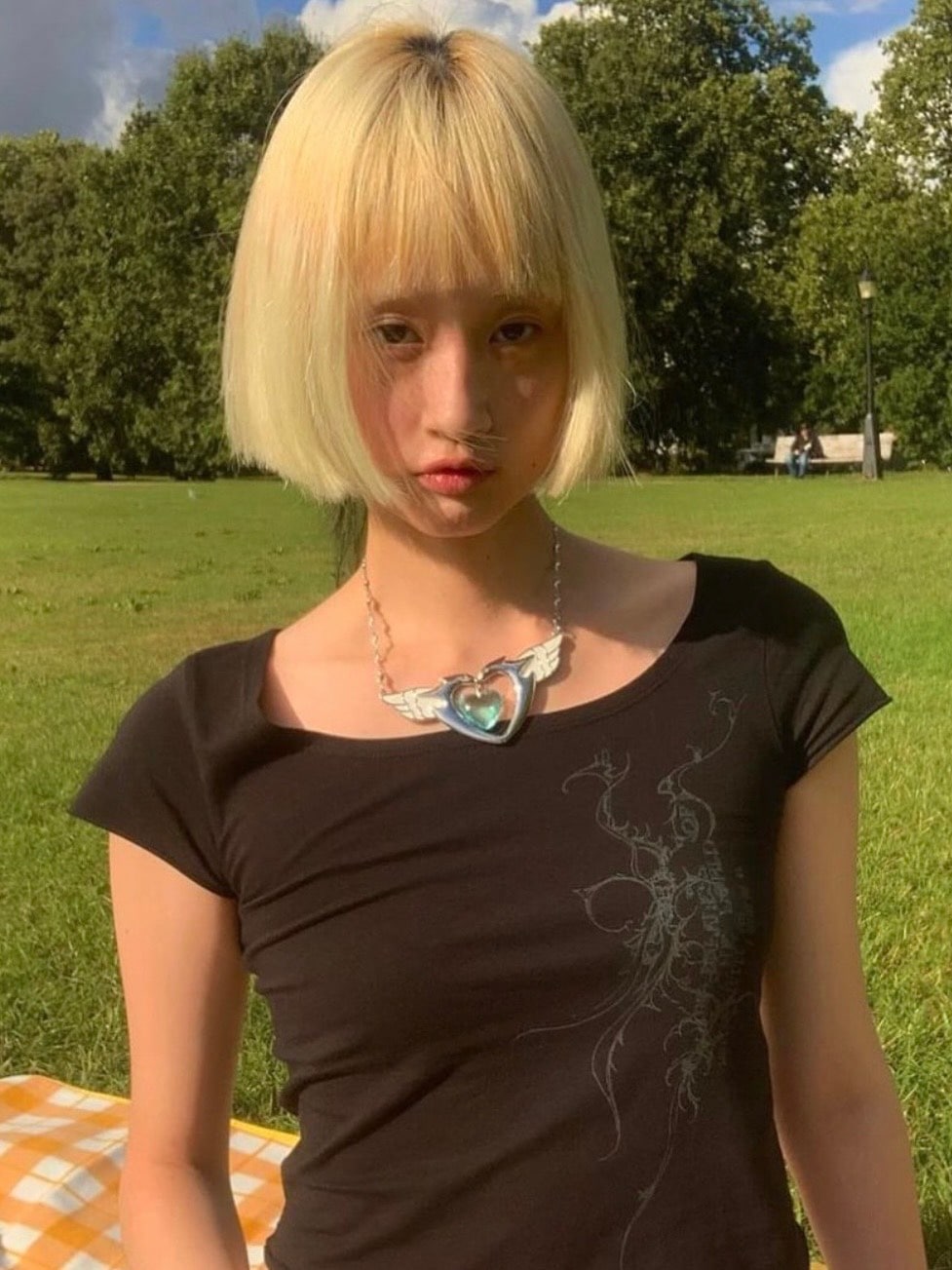 【HURJABOYACC】DRAGON HEART CHAIN NECKLACE