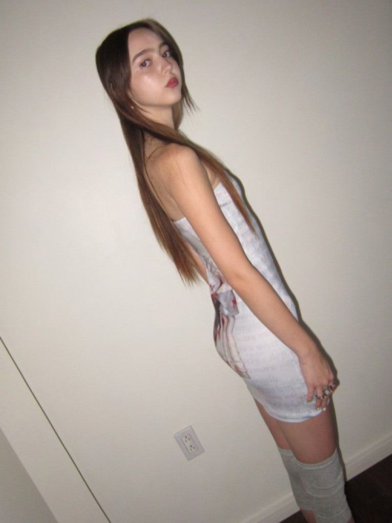 【W.I.A】W X N MINI DRESS 008