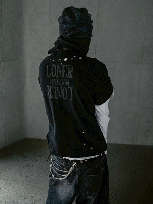 【roaringrad】Dirty Knit Beanie
