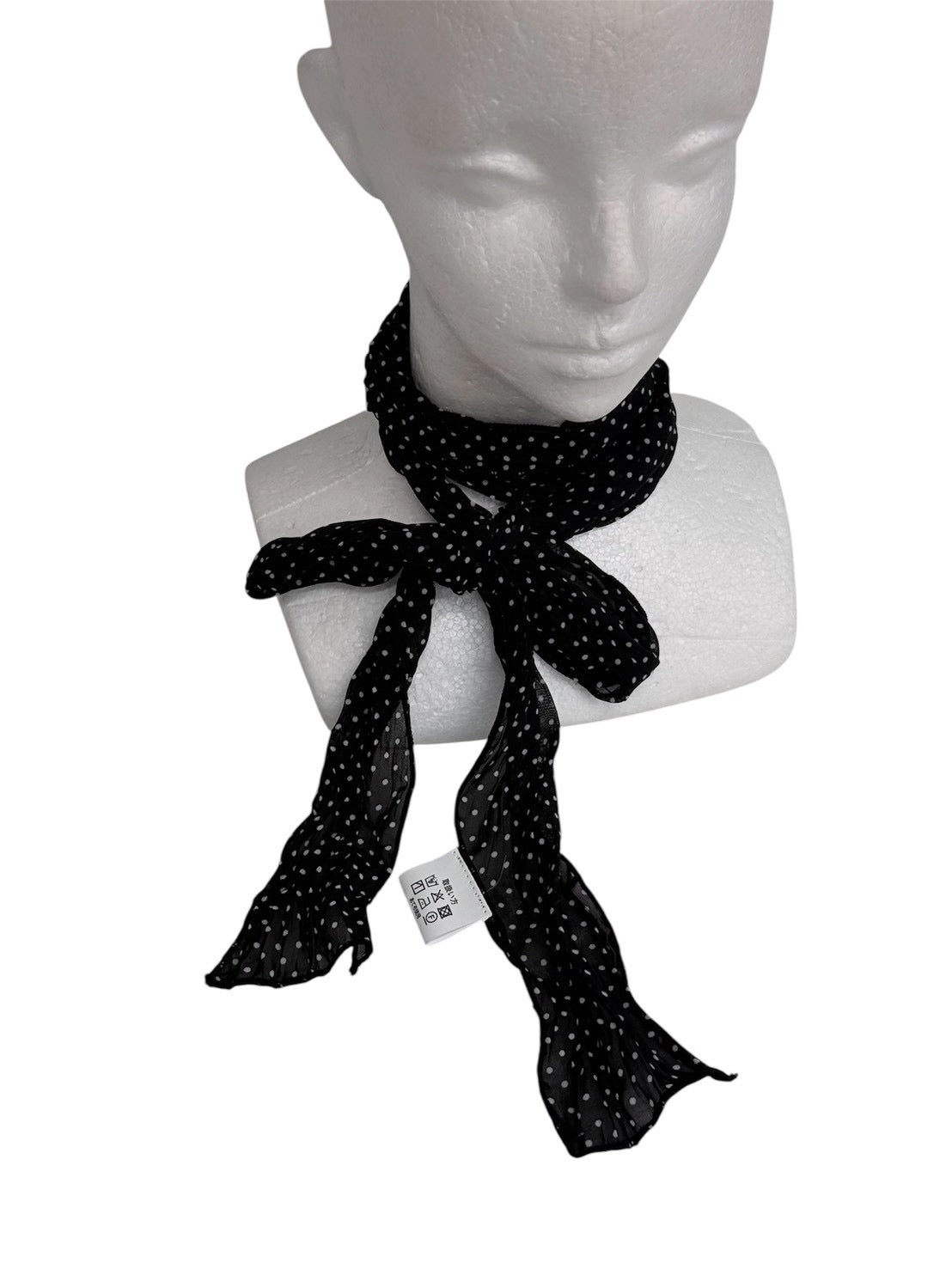 7/10 20:00発売 受注制【nmtc+】Chiffon Dot Scarf (2color)