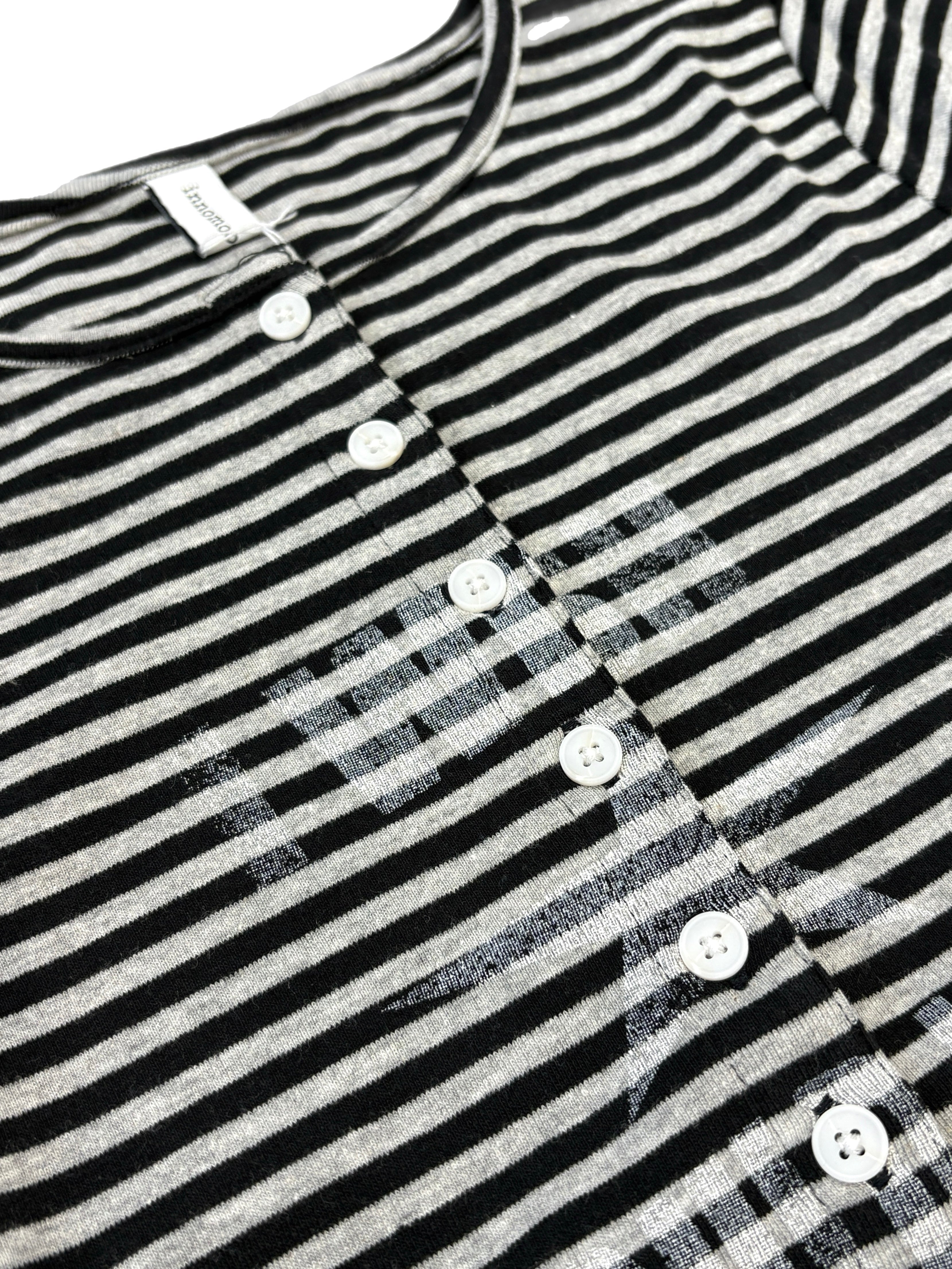 国際配送【BABY09】 3way border print tops (2color)