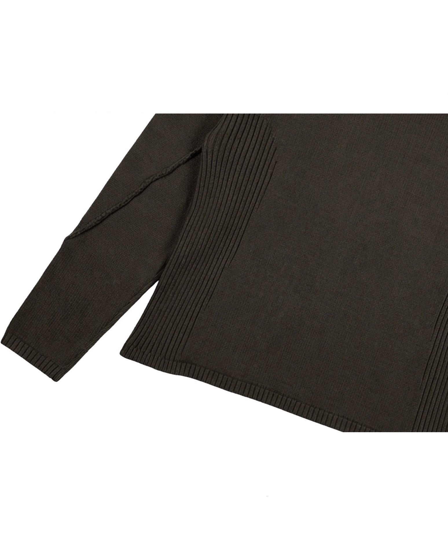 【BLR BLUER】Faded Vintage Henley Knit Sweater