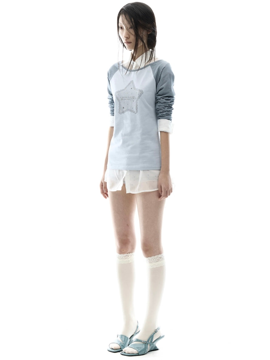 【OJOS】Star Slingback Heels