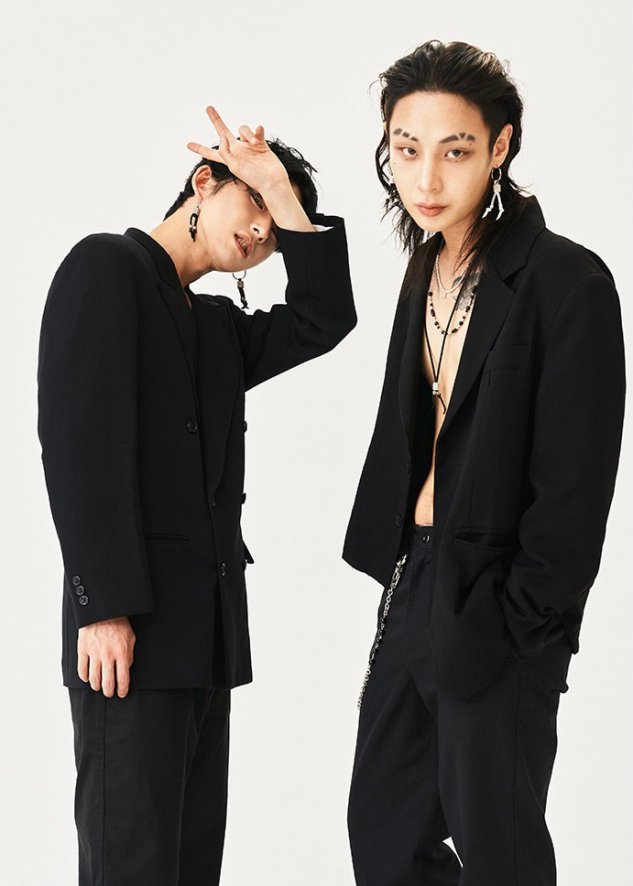 【BYBE RECORDS × BLACK PURPLE】Leather string choker