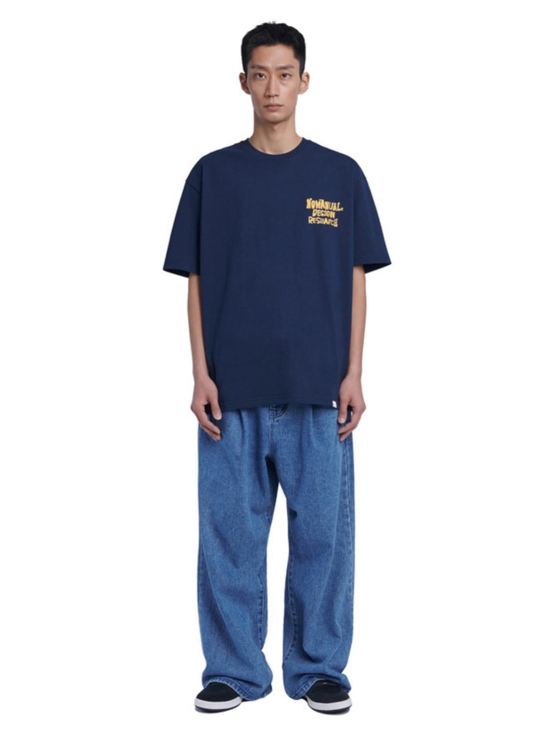 【NOMANUAL】DOODLE LOGO T-SHIRT