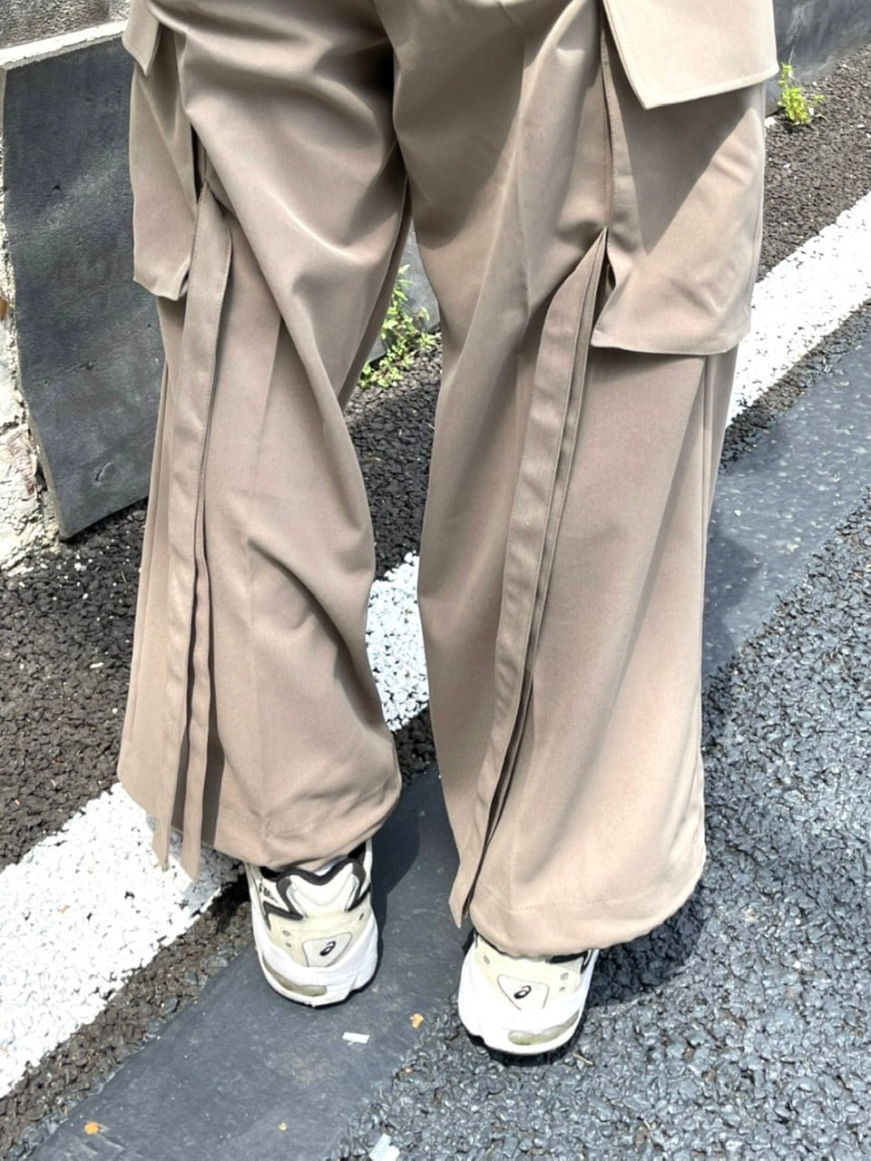 受注制【Chikashitsu +】cargo slacks pants (3color)