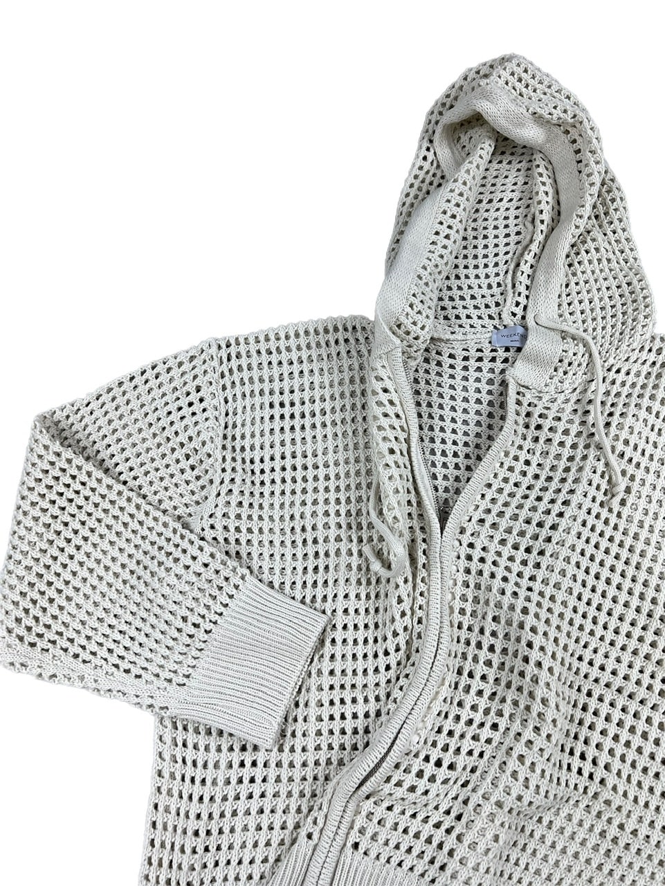 受注制【Chikashitsu +】mesh zip hoodie (5color) / 【チカシツプラス】メッシュ長袖ジップパーカー