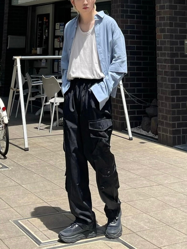 受注制【Chikashitsu +】design cargo pants (2color)