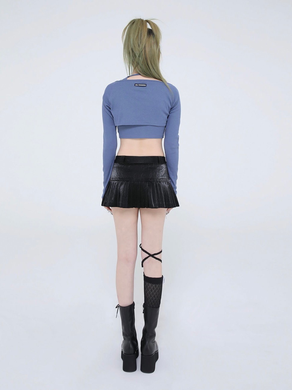 【Ugly shadow】DAILY CROP CARDIGAN