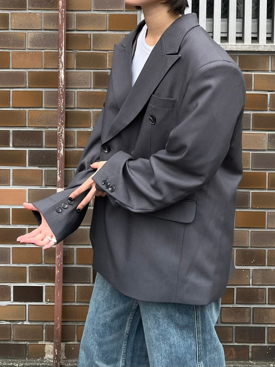 【Chikashitsu +】double jacket (3color)