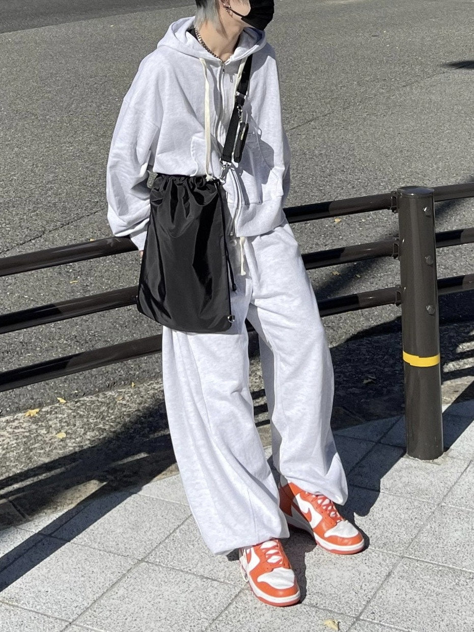 受注制【Chikashitsu +】nylon strap shoulder bag