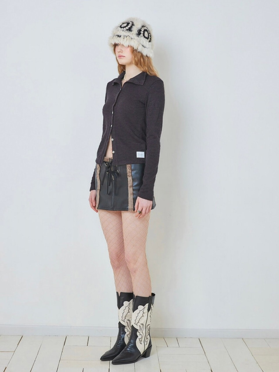 【CRANK】EYELET MUSTANG SKIRT