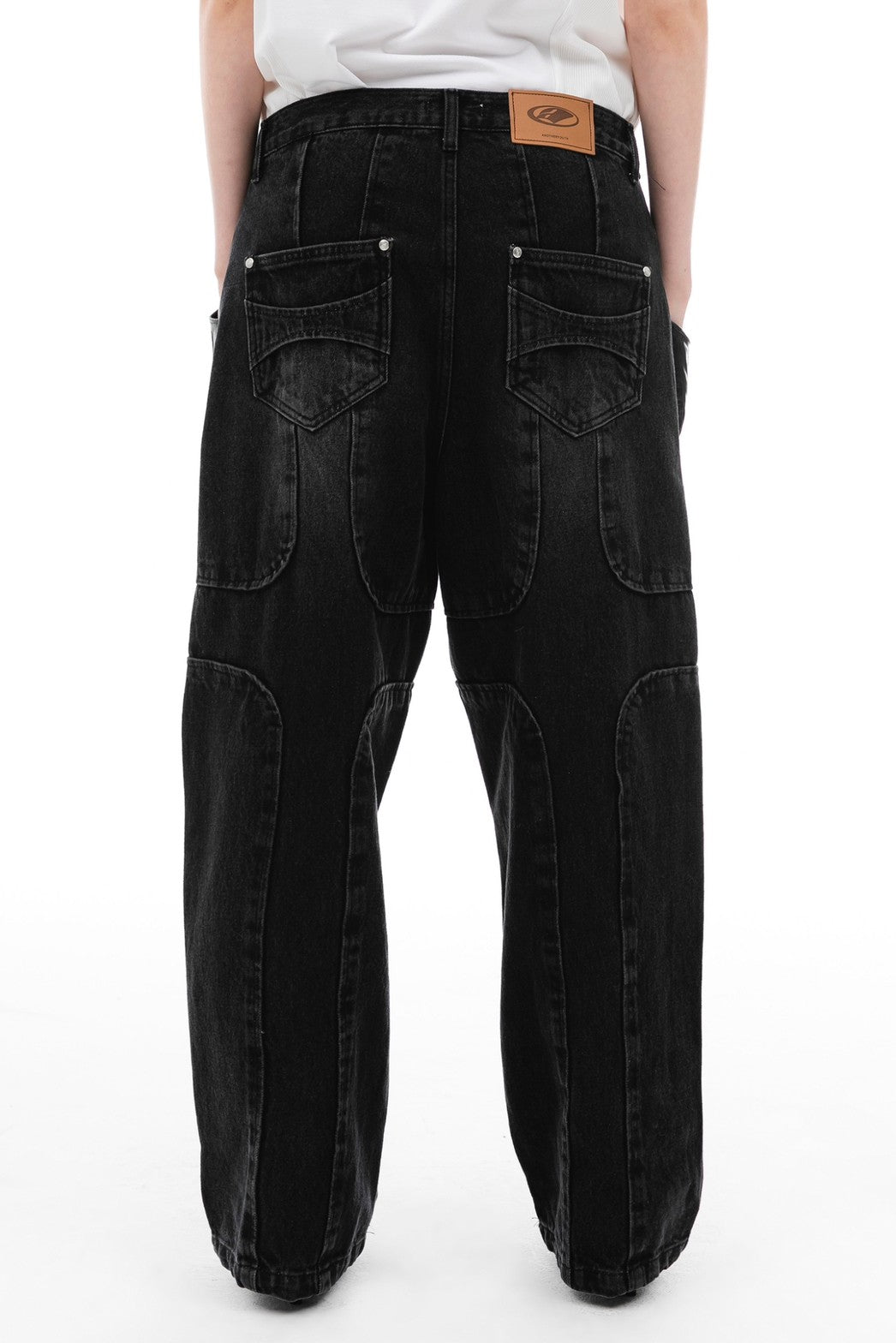 【ANOTHERYOUTH】panel jeans