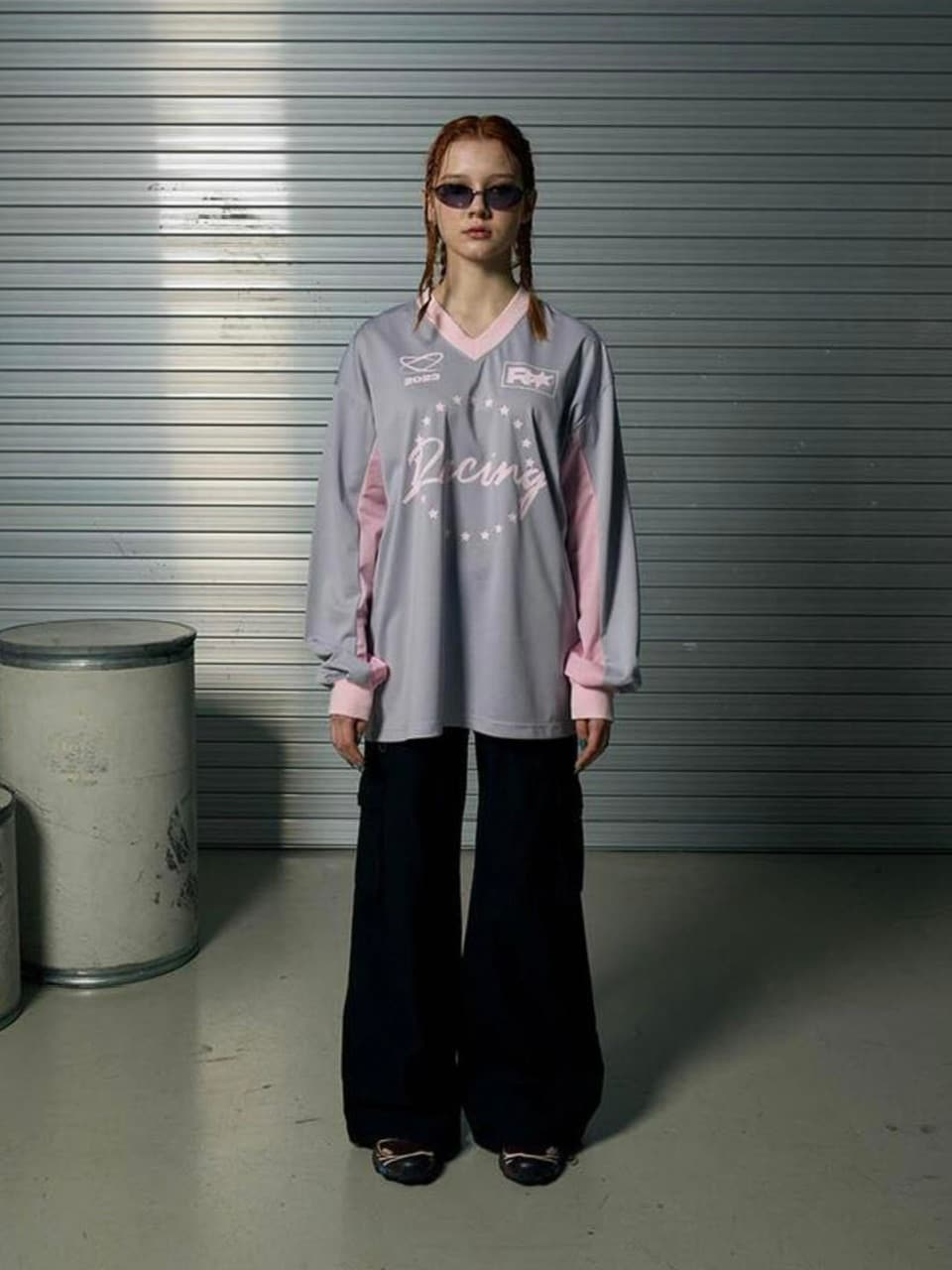 【runningHIGH】MOTOR CYCLE JERSEY PULLOVER TOP