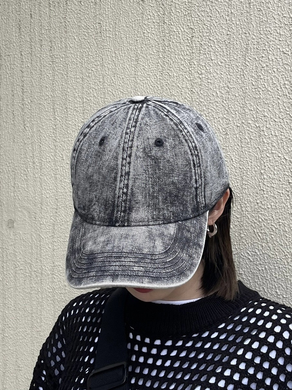 受注制【Chikashitsu +】vintage wash cap (3color)