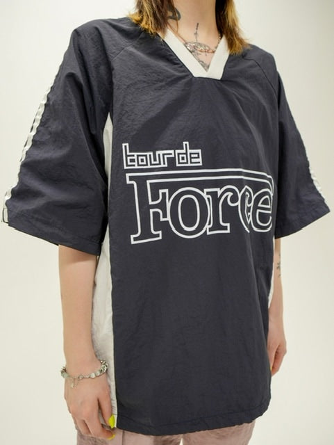 受注制【Never mind the XU】FORCE nylon tee (3color)