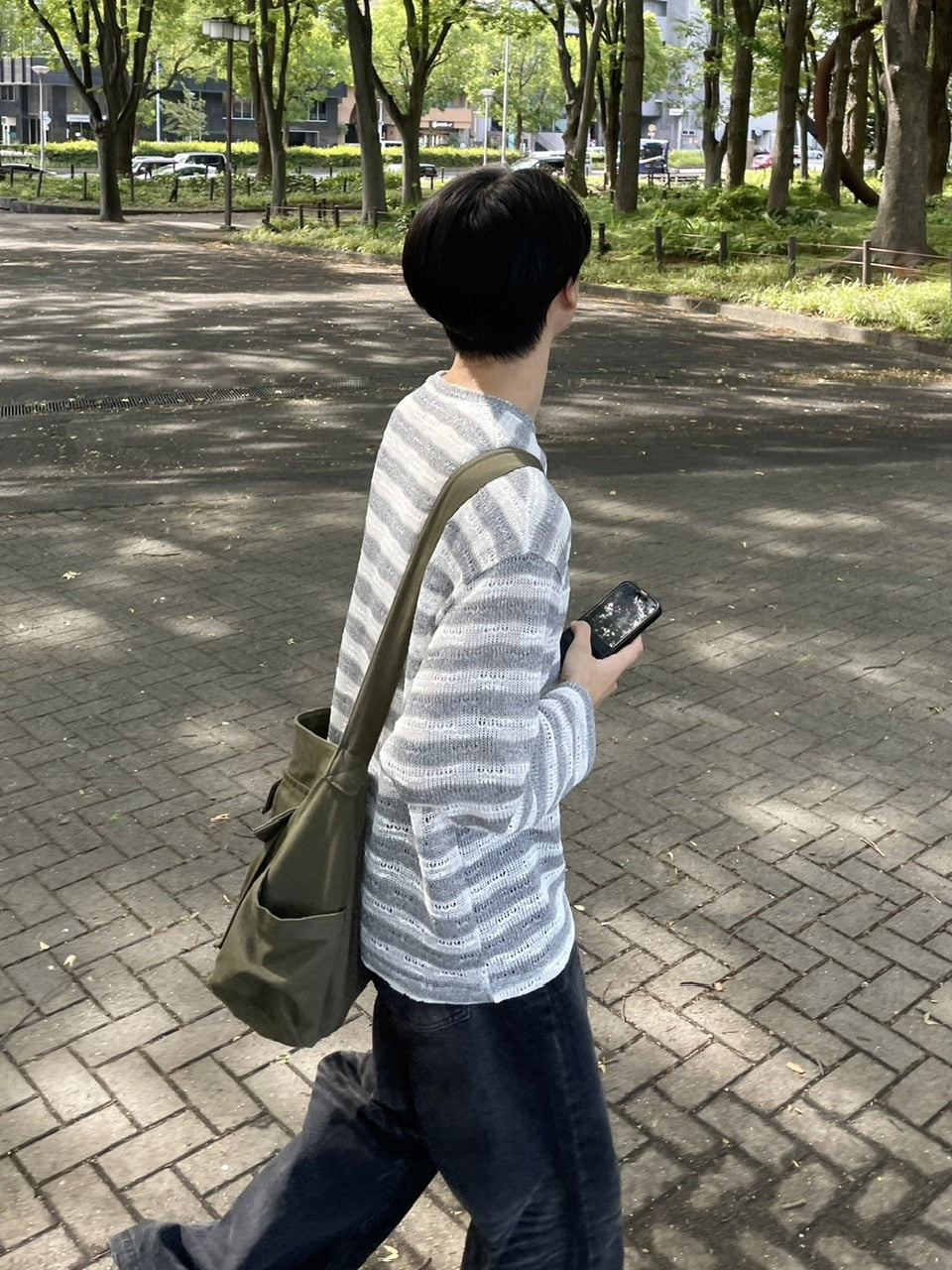 受注制【youll】pocket shoulder bag (2color)