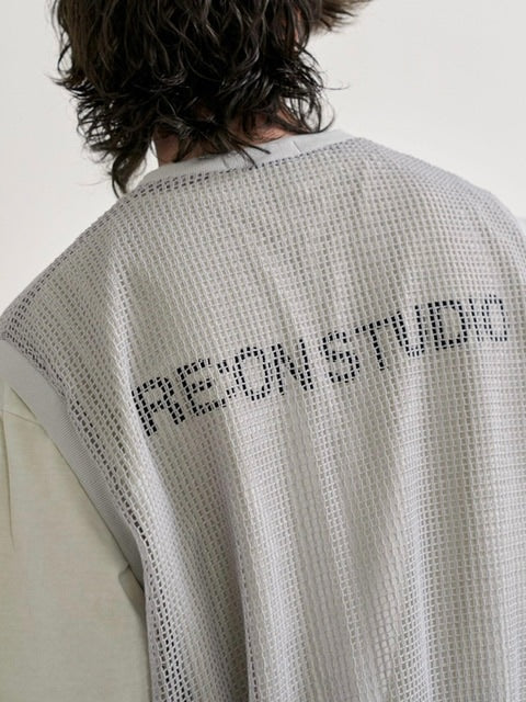 【RE:ON STUDIO】LAYERED MESH VEST