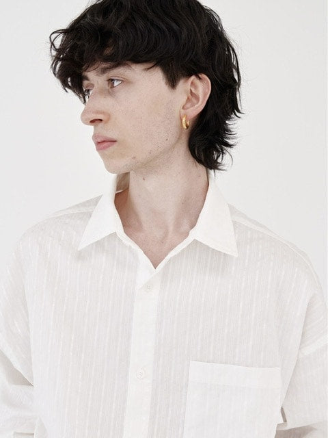 【RE:ON STUDIO】ETHNIC OVERSIZED SHIRT