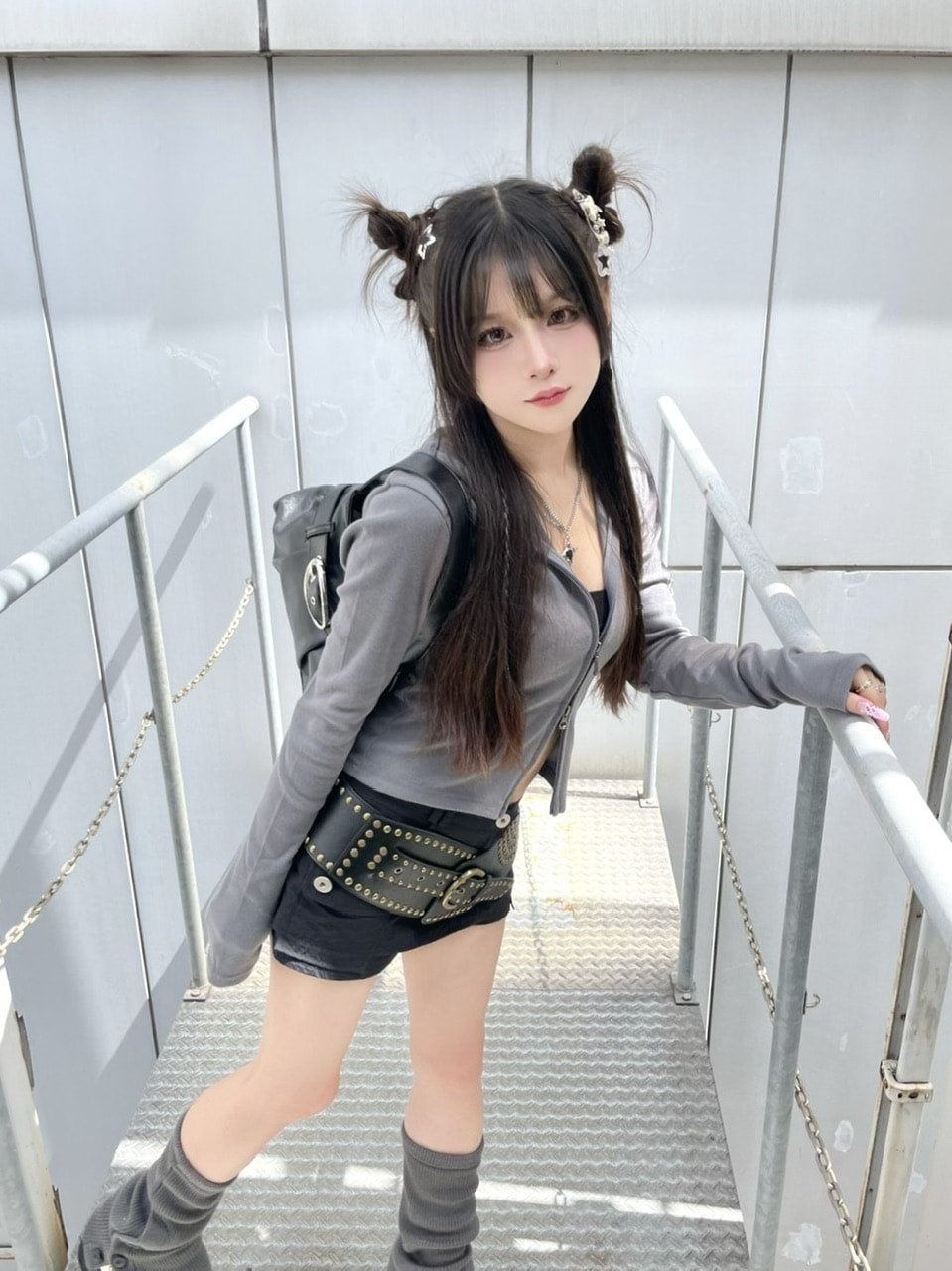 受注制【Never mind the XU】punching wide belt