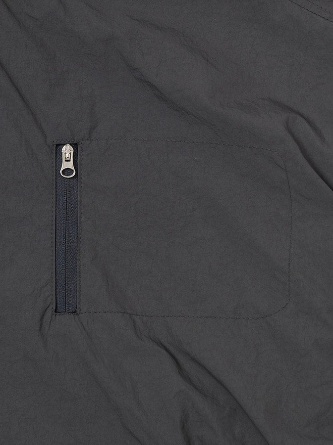 【AJOBYAJO】Layered Nylon Hoodie / 【アジョバイアジョ】レイヤードナイロンフード長袖パーカー