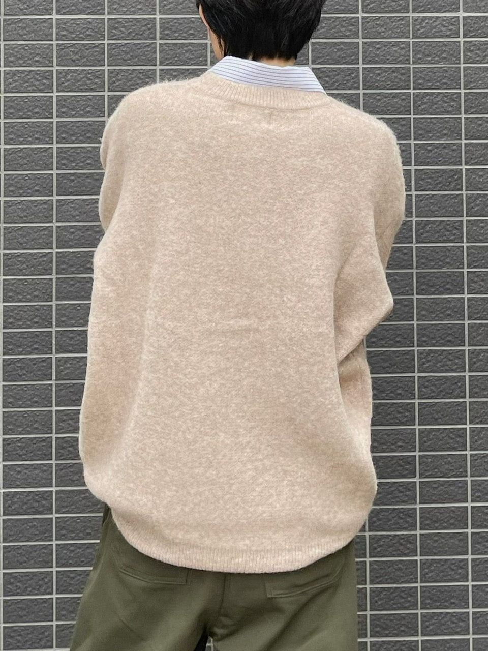 受注制【Chikashitsu +】unisex 6color knit (6color) / 【チカシツプラス】ユニセックス6カラー長袖ニット