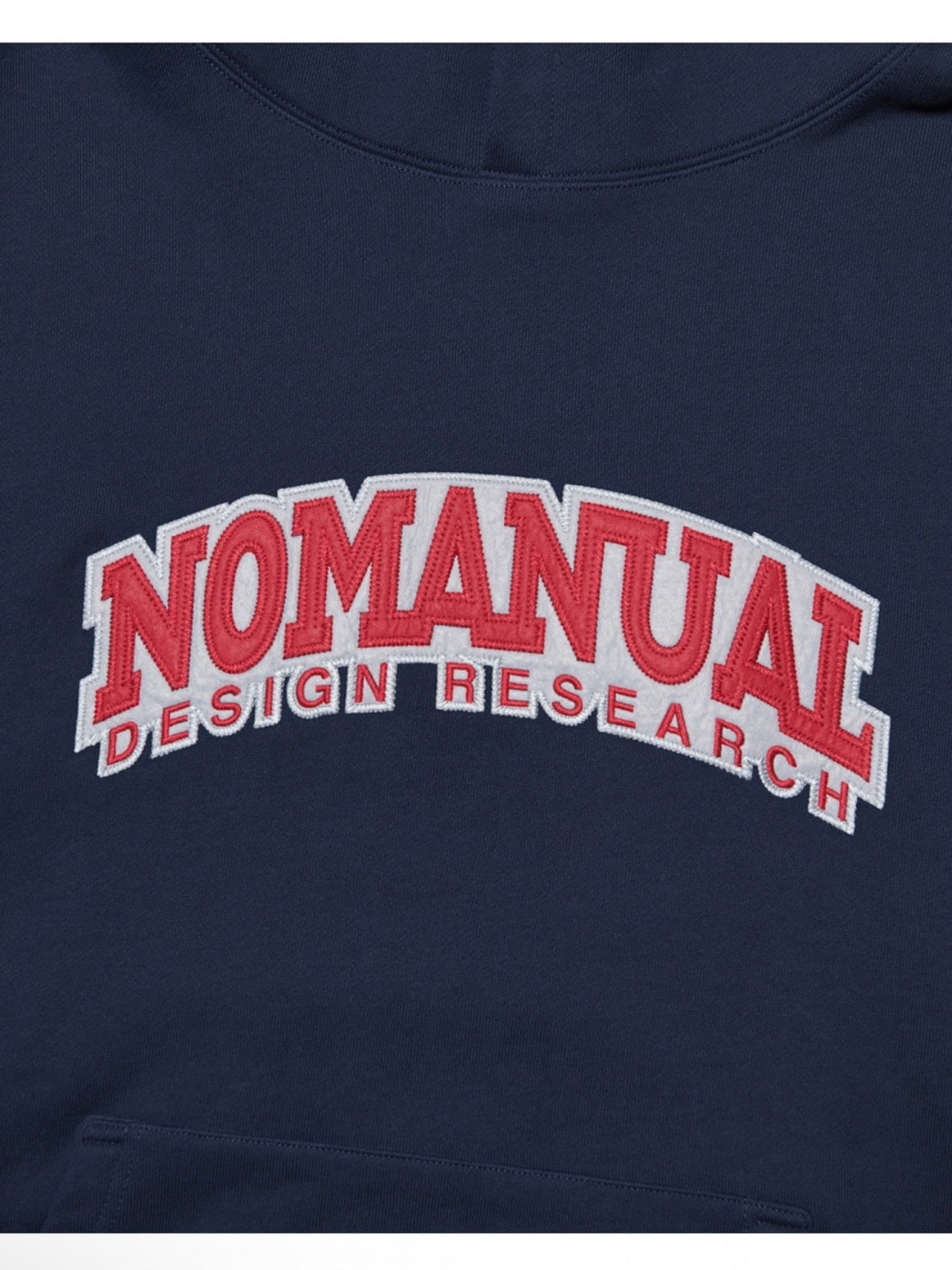 【NOMANUAL】ARCH D.R LOGO HOODIE