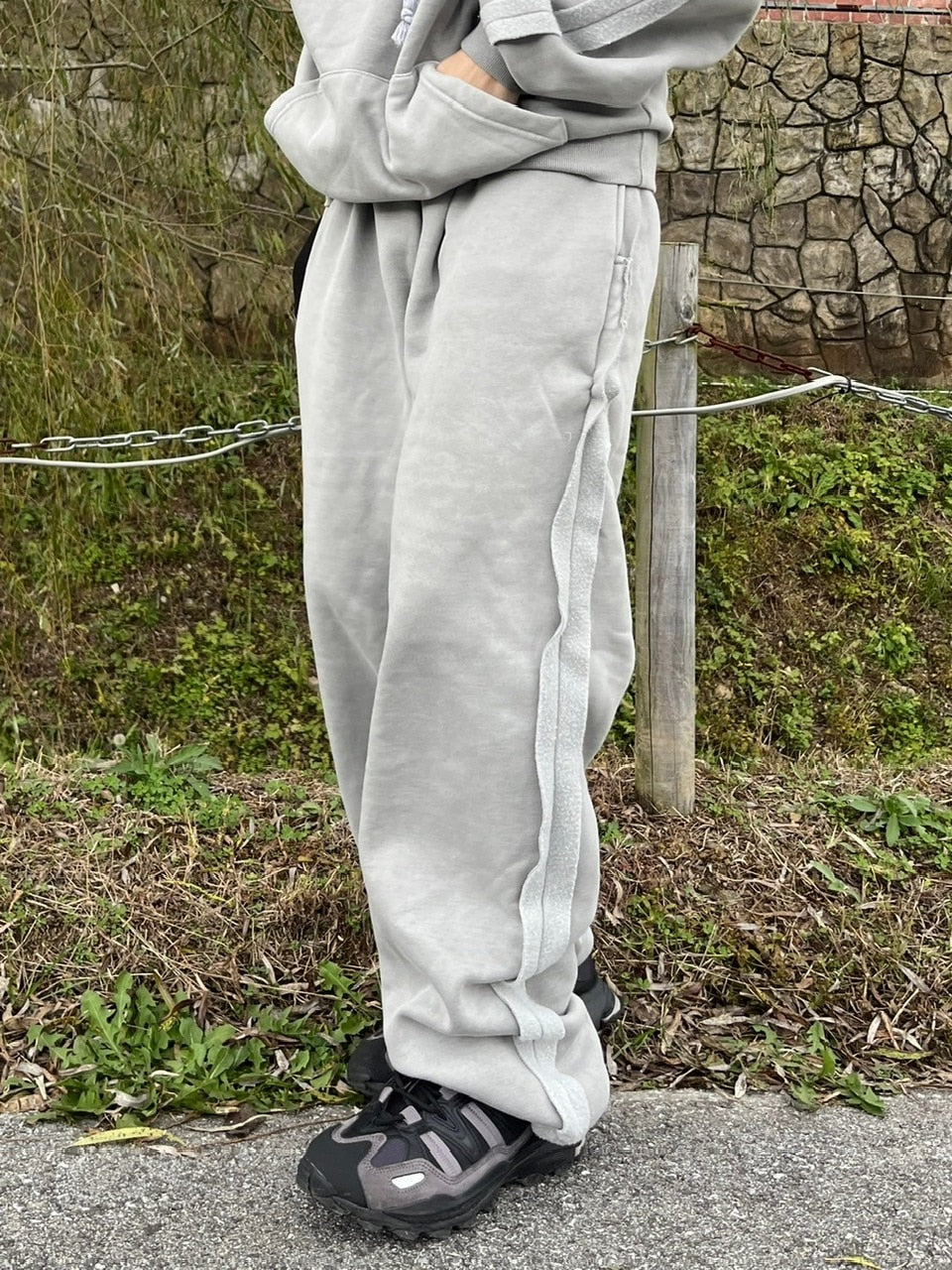 【youll】set up pigment sweat pants (2color)