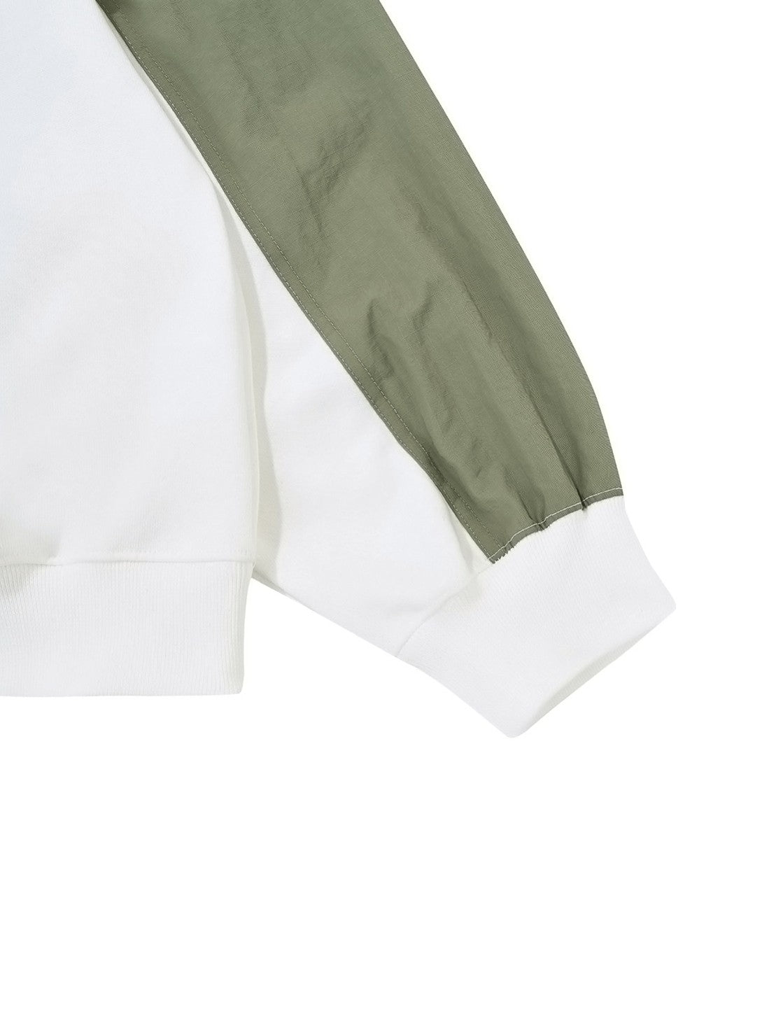 【OY】PANEL CONTRAST POCKET HOODIE