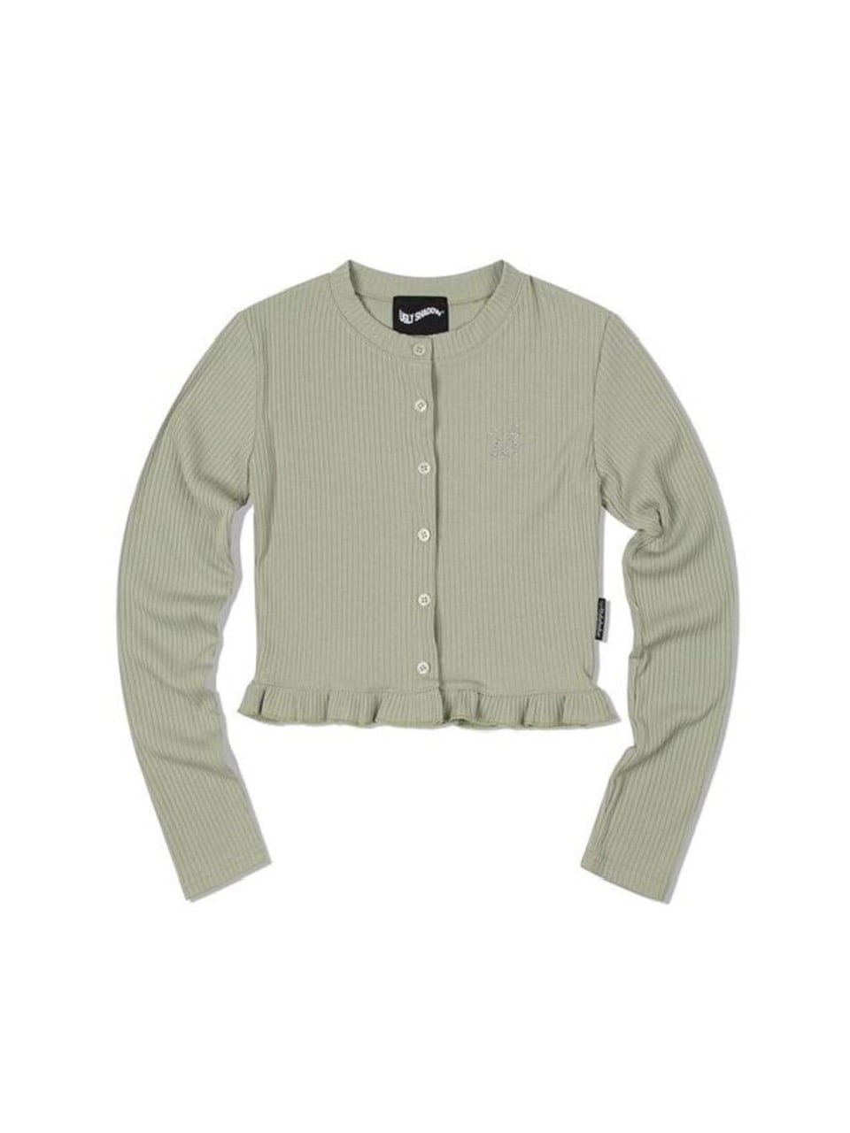 【Uglyshadow】CRYSTAL CARDIGAN / 【アグリーシャドウ】クリスタル長袖カーディガン