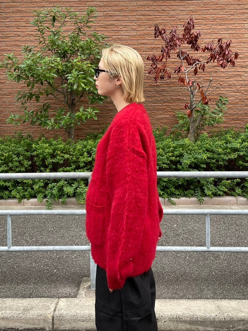 【Chikashitsu +】wool cardigan (4color)