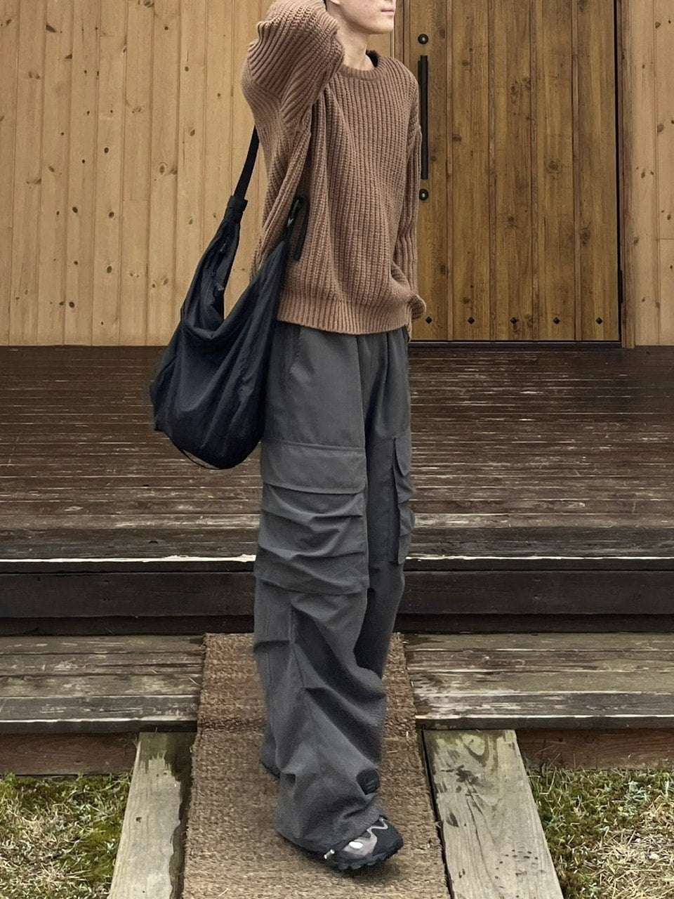 受注制【youll】waffle knit (2color)