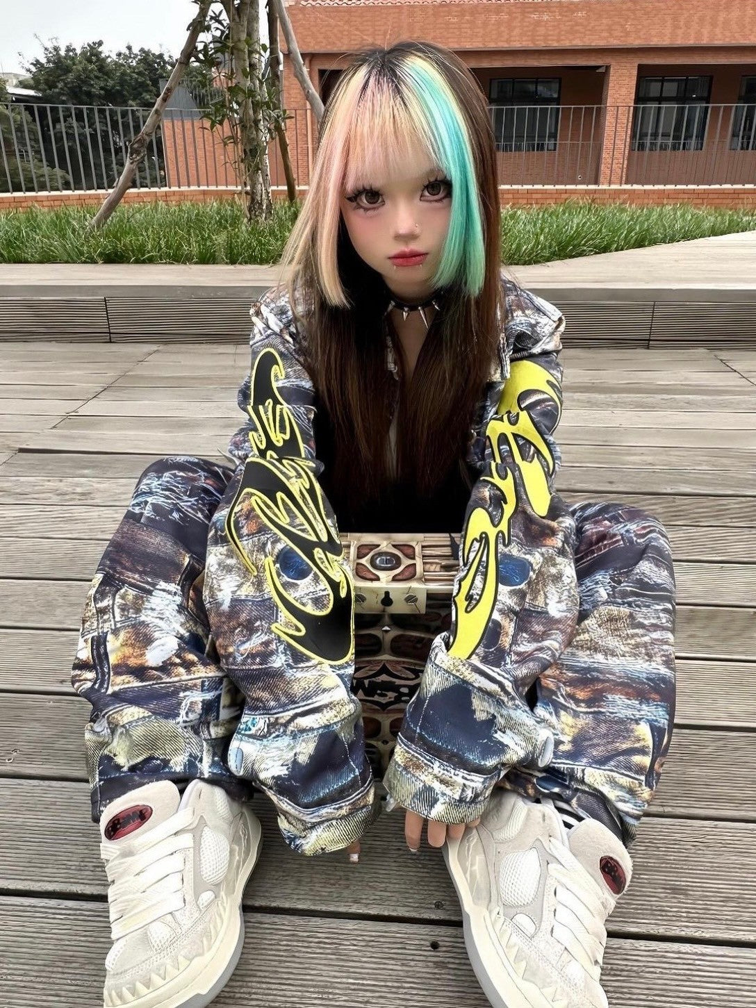 【BBIMP】BBIMP DINOSAUR FOSSIL SNEAKERS