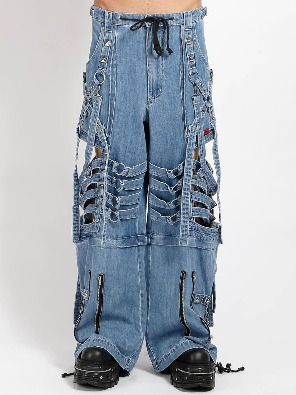 【TRIPP nyc】SUPER CUT OUT PANT[JM7130M] / 【トリップ エヌワイシー】カットアウトボンテージワイドパンツ