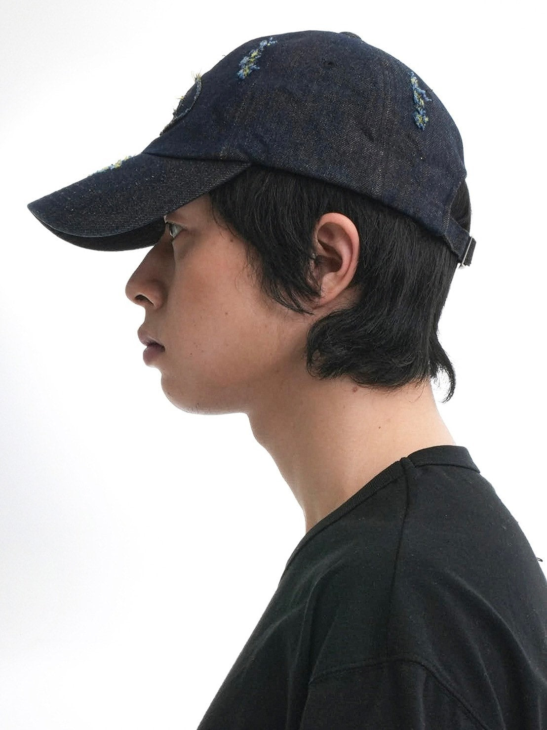 【OY】DESTROYED S.L DENIM CAP