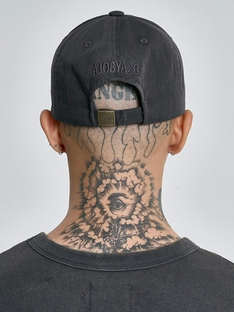 【AJOBYAJO】Arch Logo Washed Cap