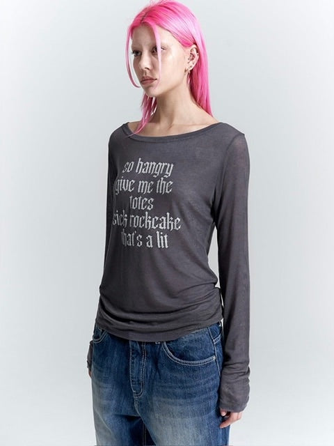 【ROCK CAKE】Funk Mesh Top