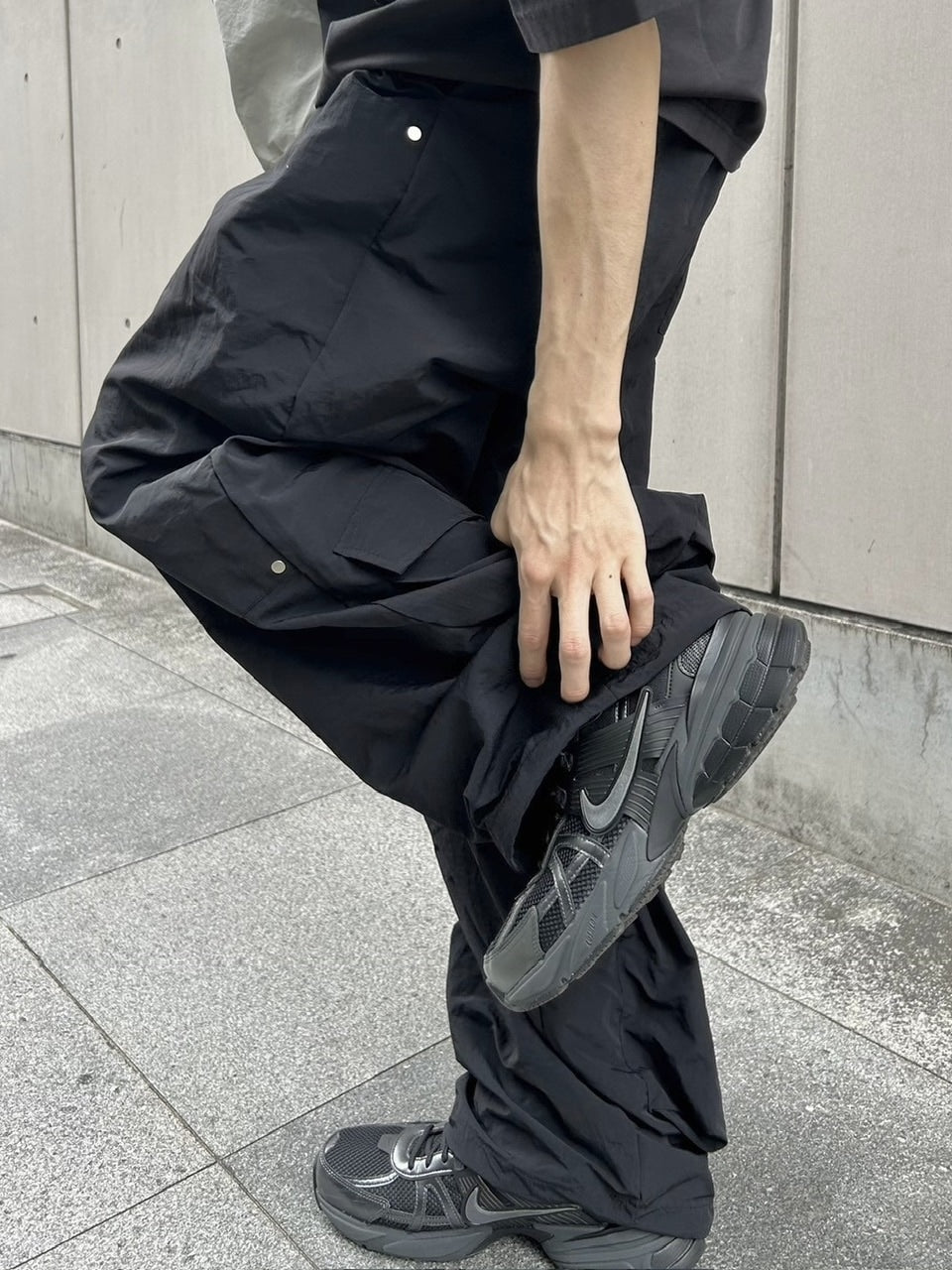 受注制【youll】back pocket balloon pants (2color)