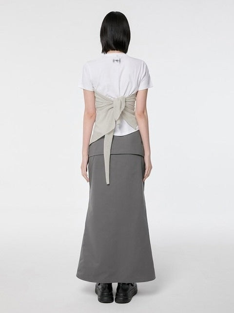 【FLAREUP】Bustier Layered T-Shirt