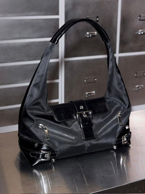 【NOT KNOWING】Small Moto Hobo Bag / 【ノットノーイング】スモールモトホボバッグ