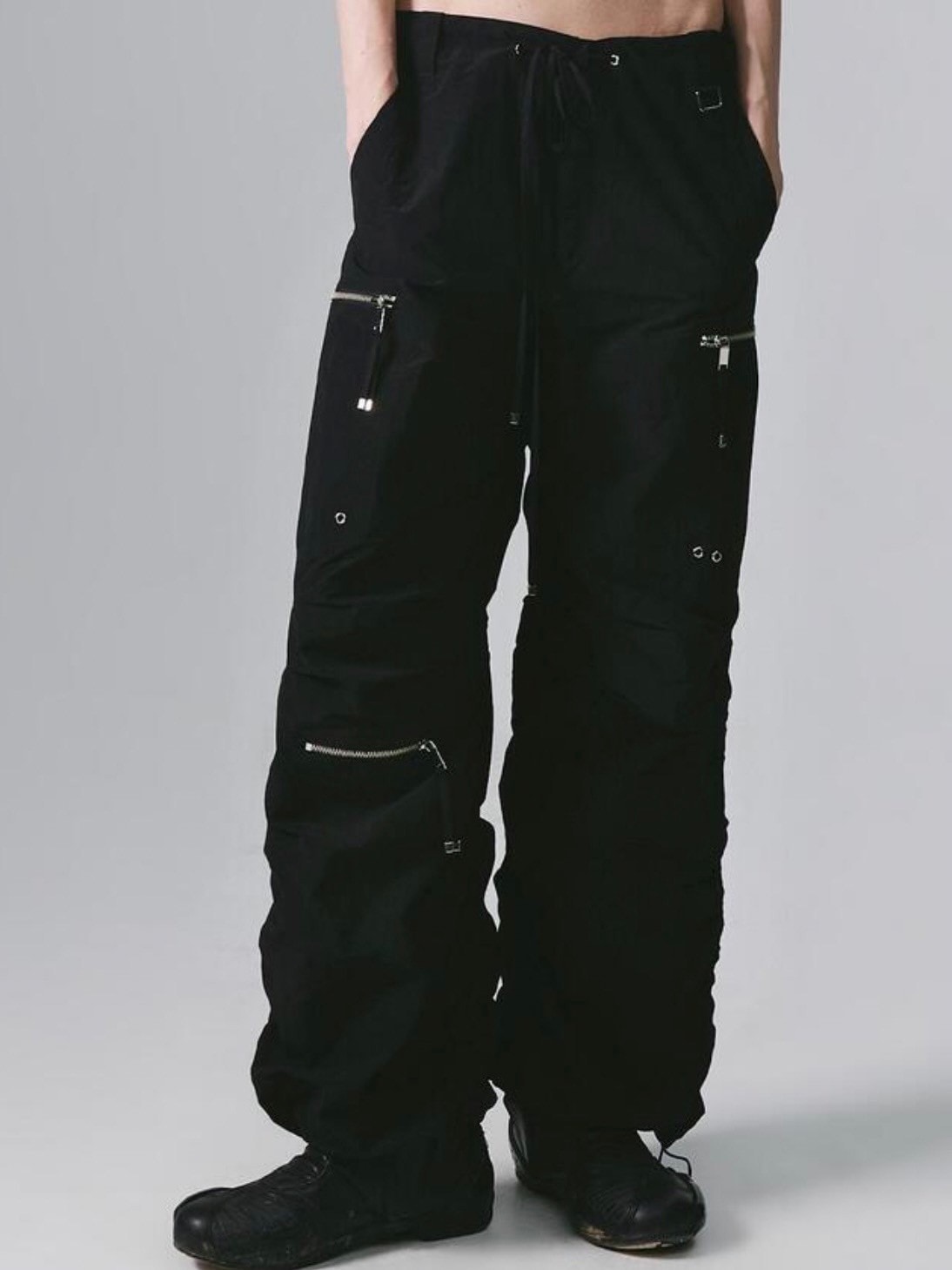 【NACHE】PUCKERING JOGGER PANTS (UNISEX)