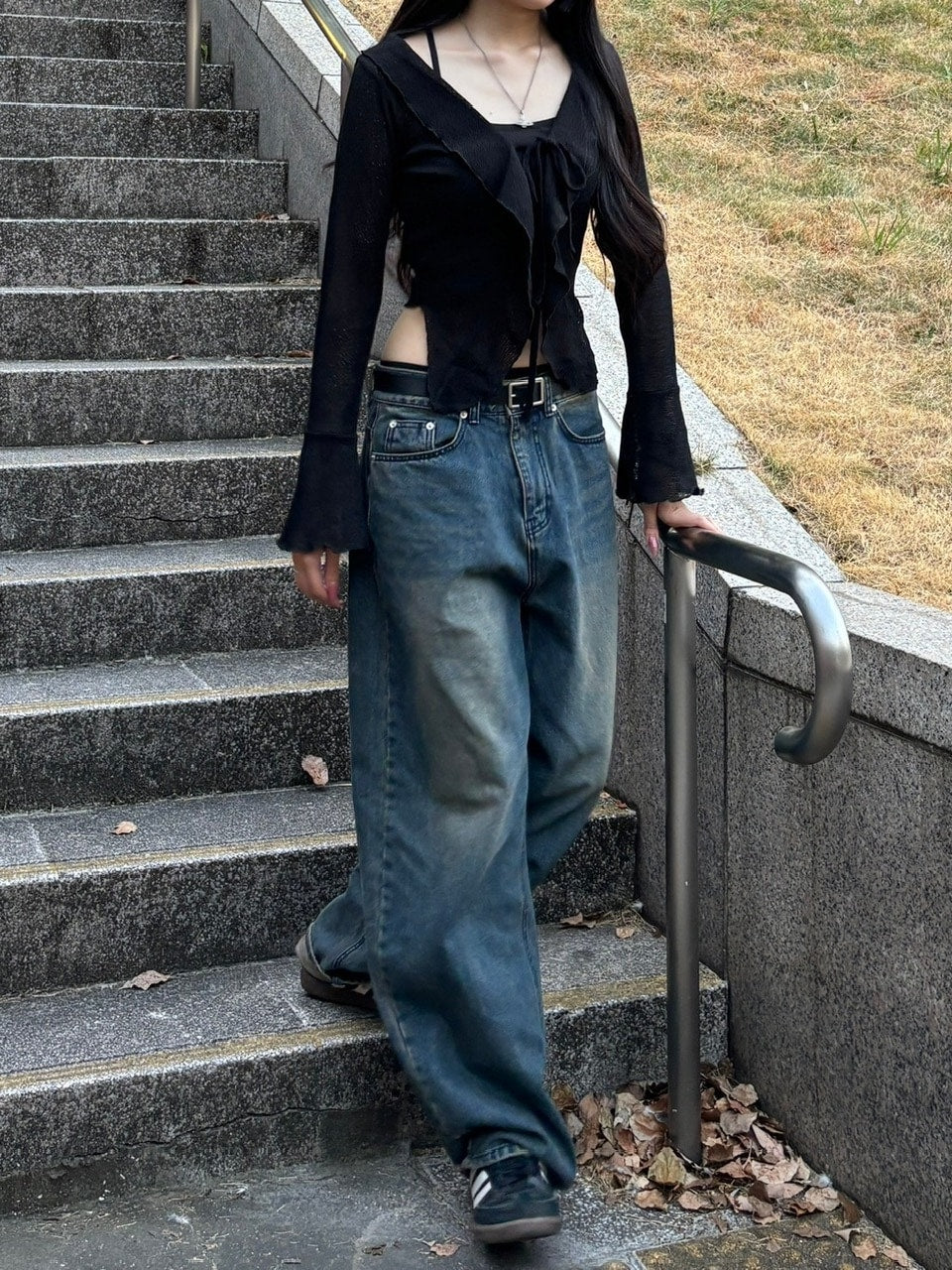 受注制【oaks】raffle cardigan (3color)