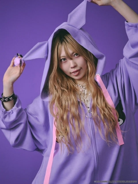 【GALFY×KUROMI】みんな大好きボンディングパーカー