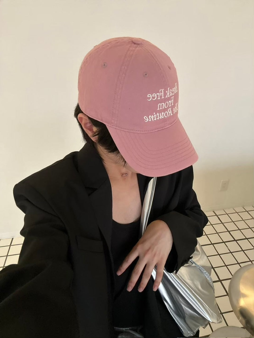 国際配送【LUV CODE】logo cap (2color)