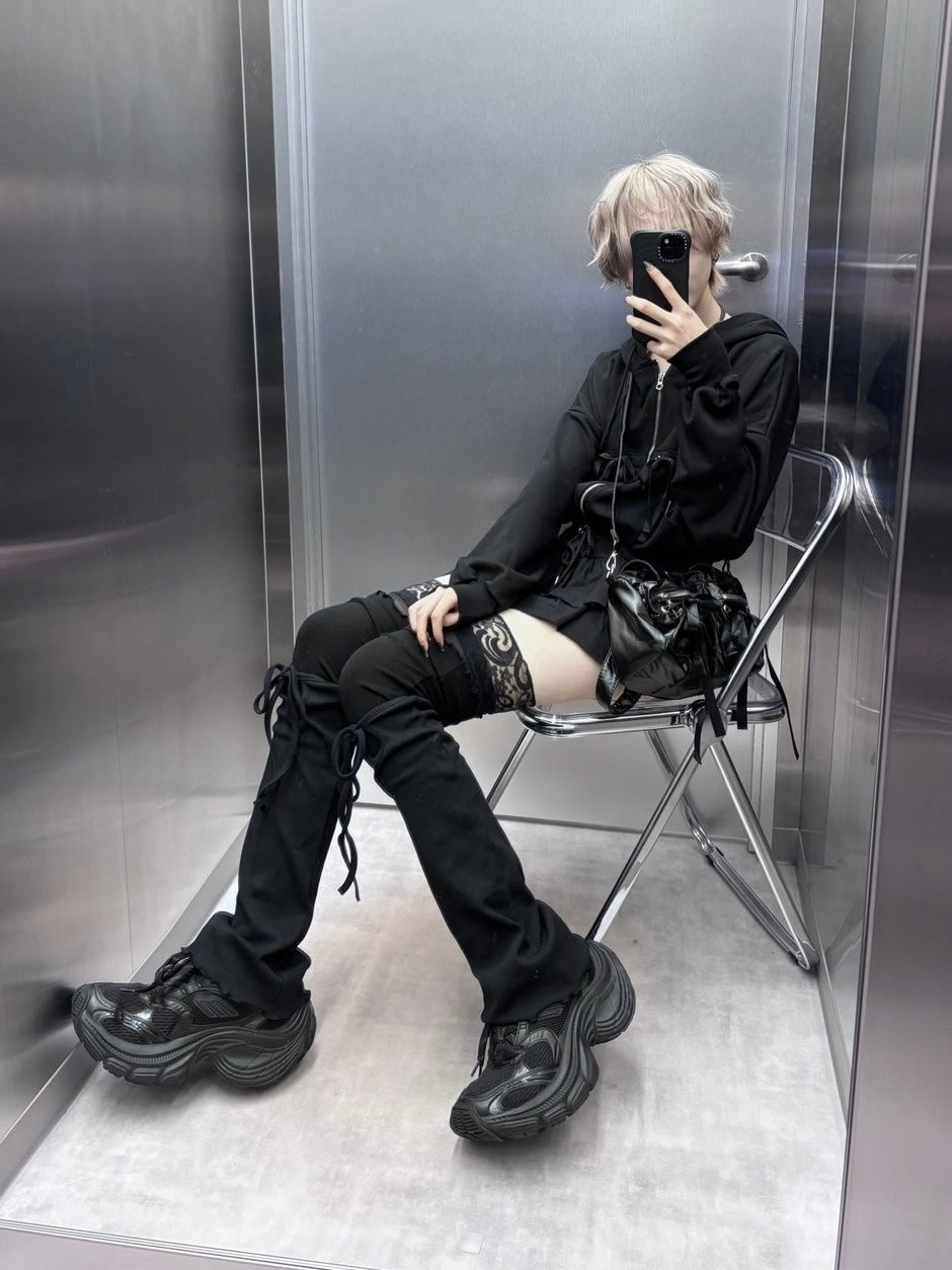 【nmtc +】layered leg warmer (3color)