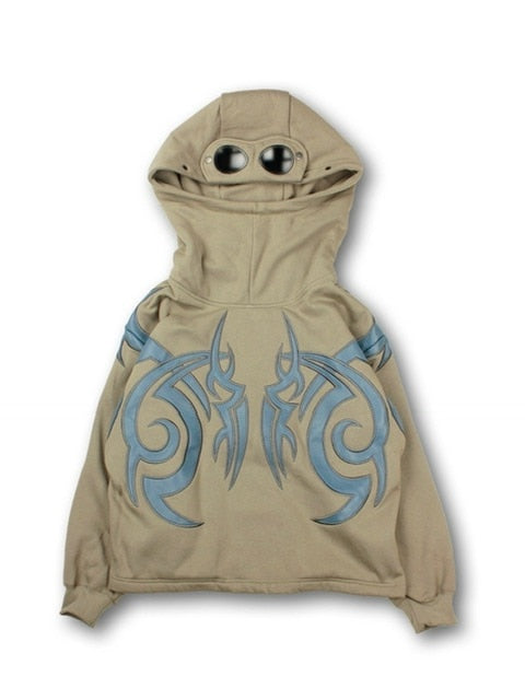 【GALFY】探検メガネ部族パーカー / 【ガルフィー】ロゴ長袖パーカー