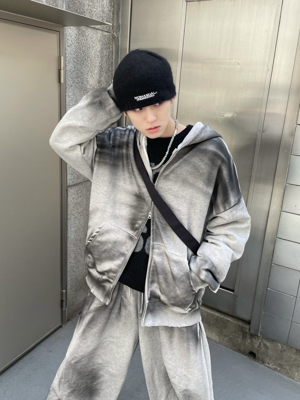 受注制【nmtc +】washing zip up hoodie (3color) / 【エヌエムティーシープラス】ウォッシングジップアップパーカー